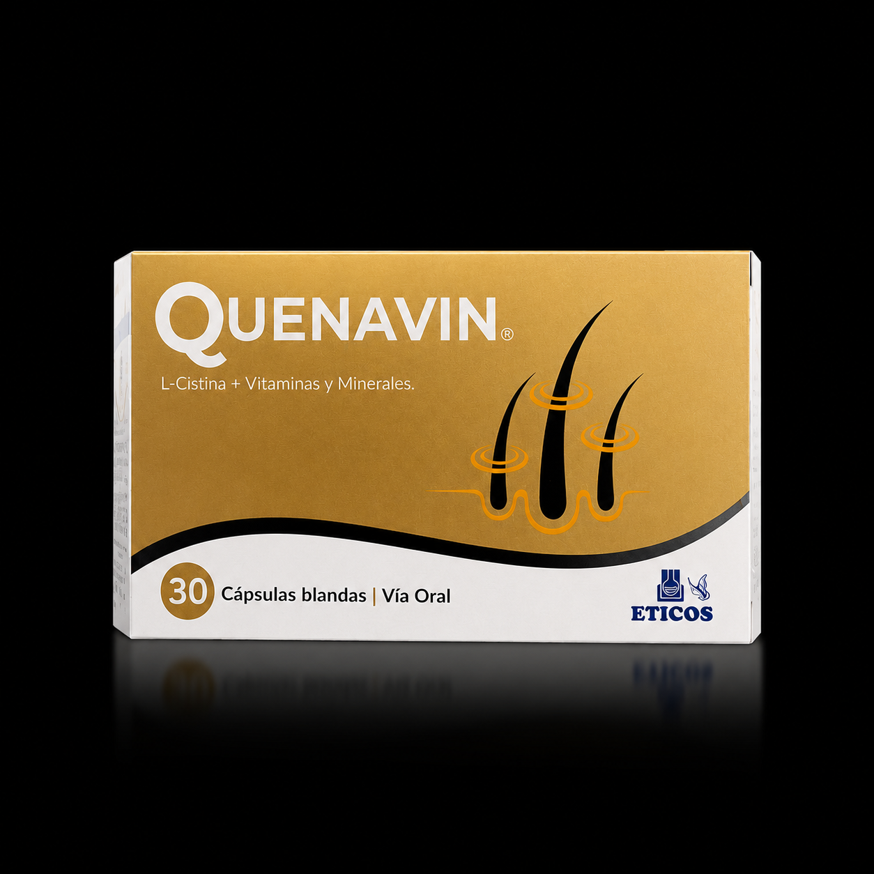 Quenavin — 30 cápsulas — uso oral