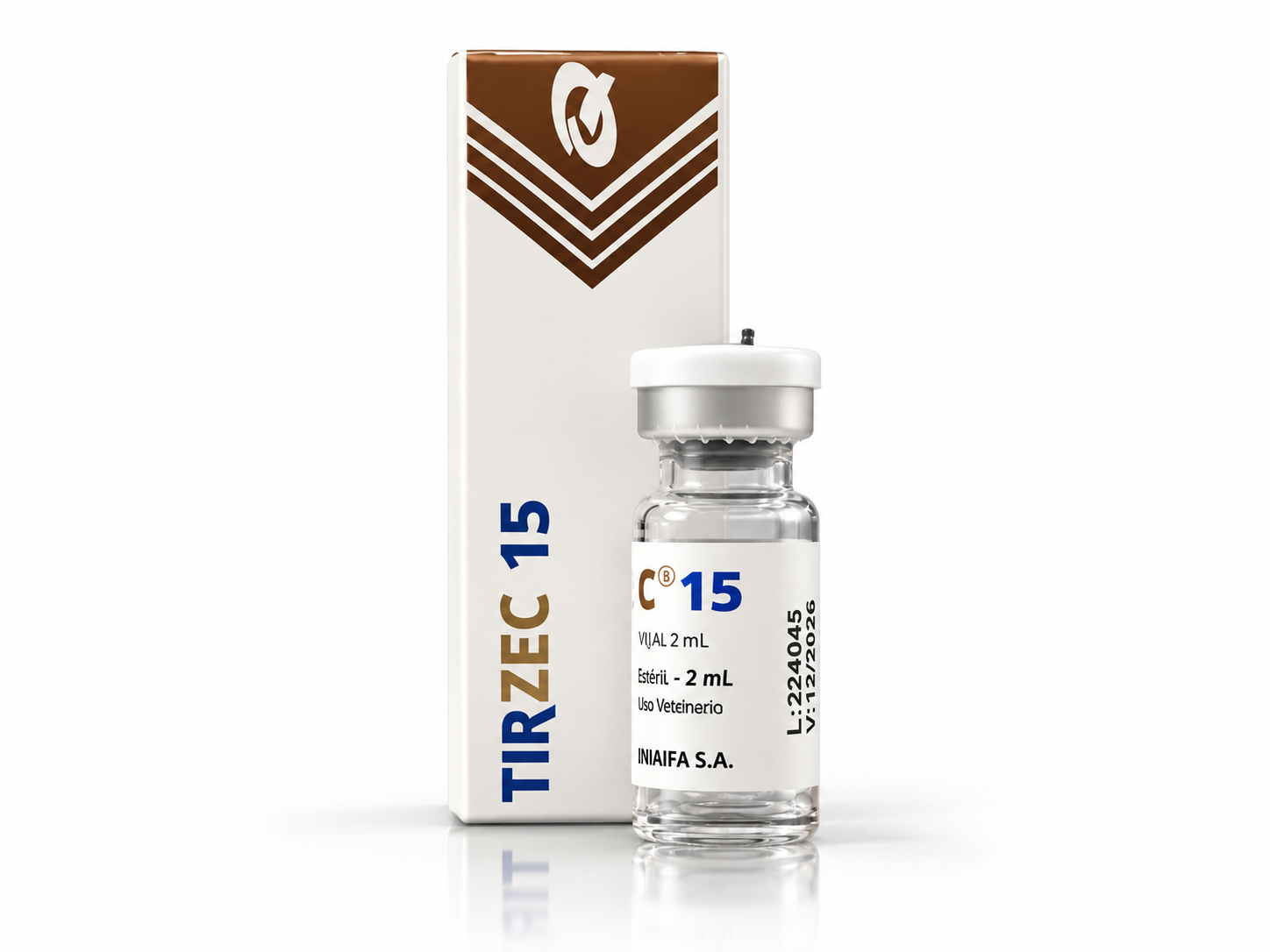 Tirzec 15mg MD 1 Ampola