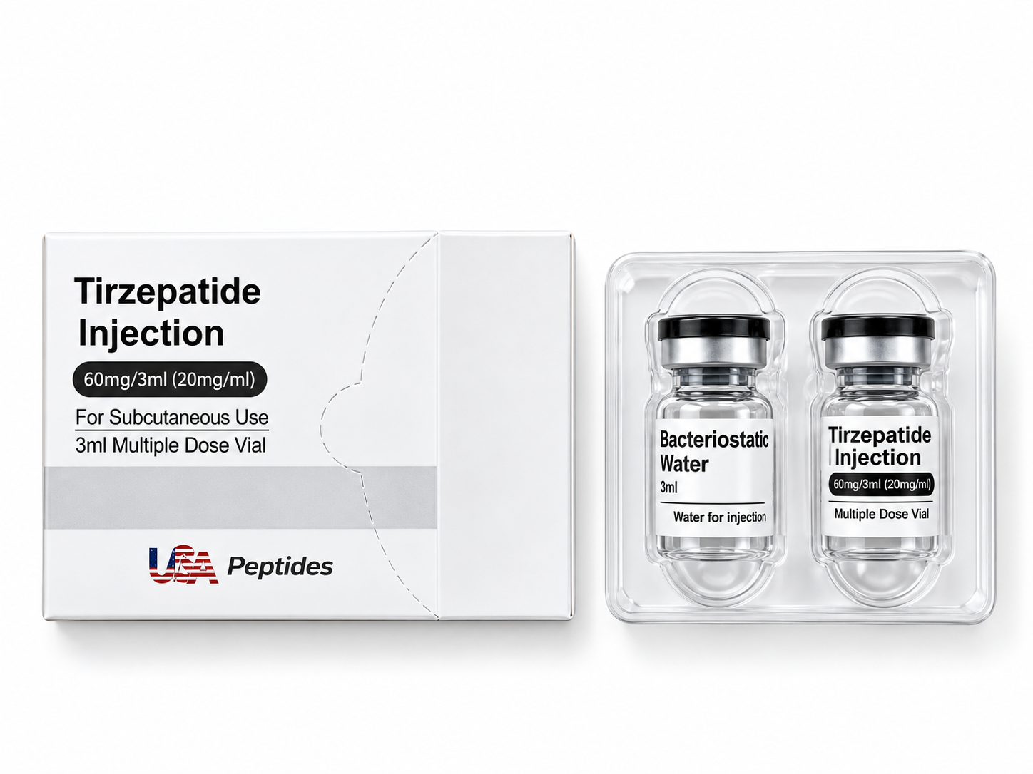 USA Peptides Tirzepatida 60mg