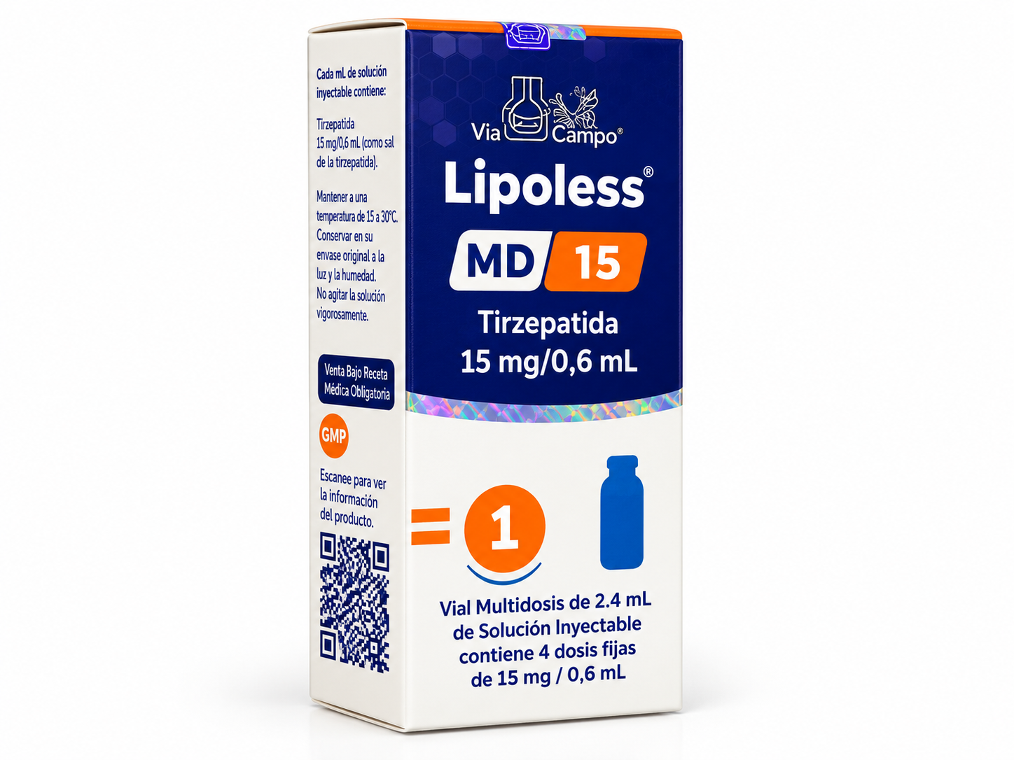 Lipoless MD 15mg — Tirzepatida