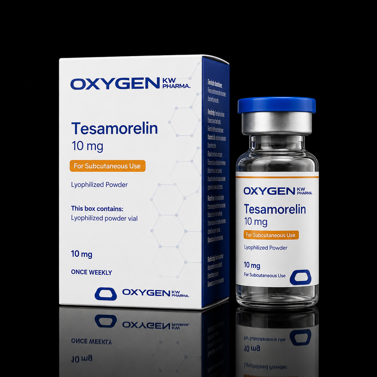 Tesamorelin 10 mg OxyGen – Frasco