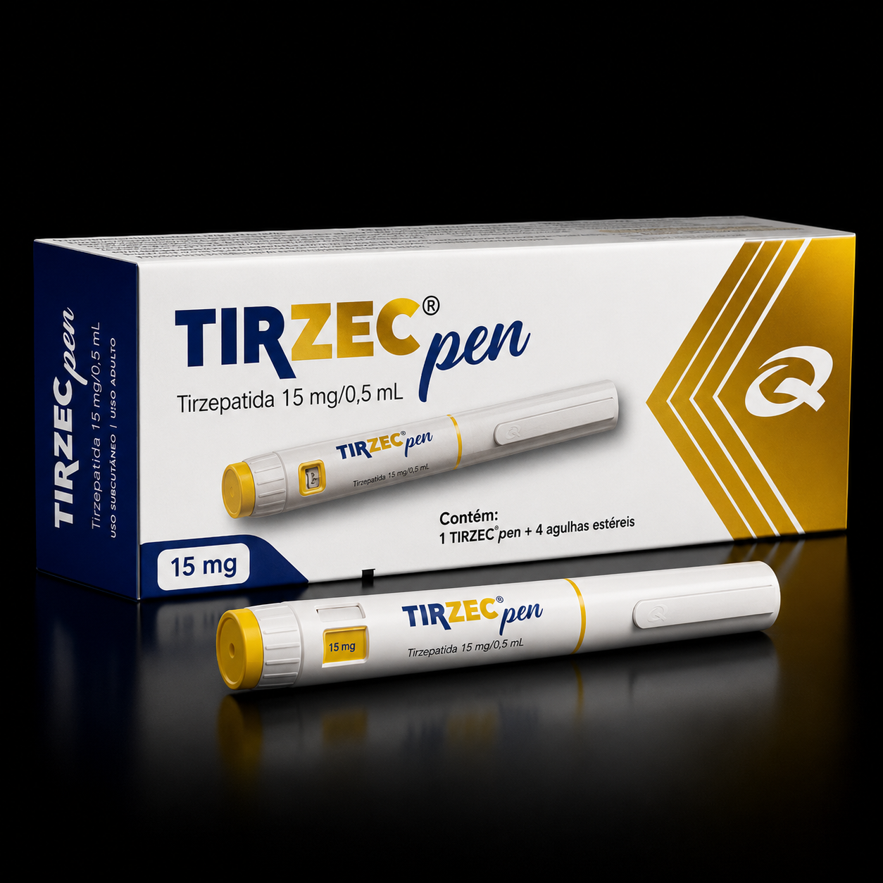 Tirzec Pen — Tirzepatida 15 mg/0,5 mL