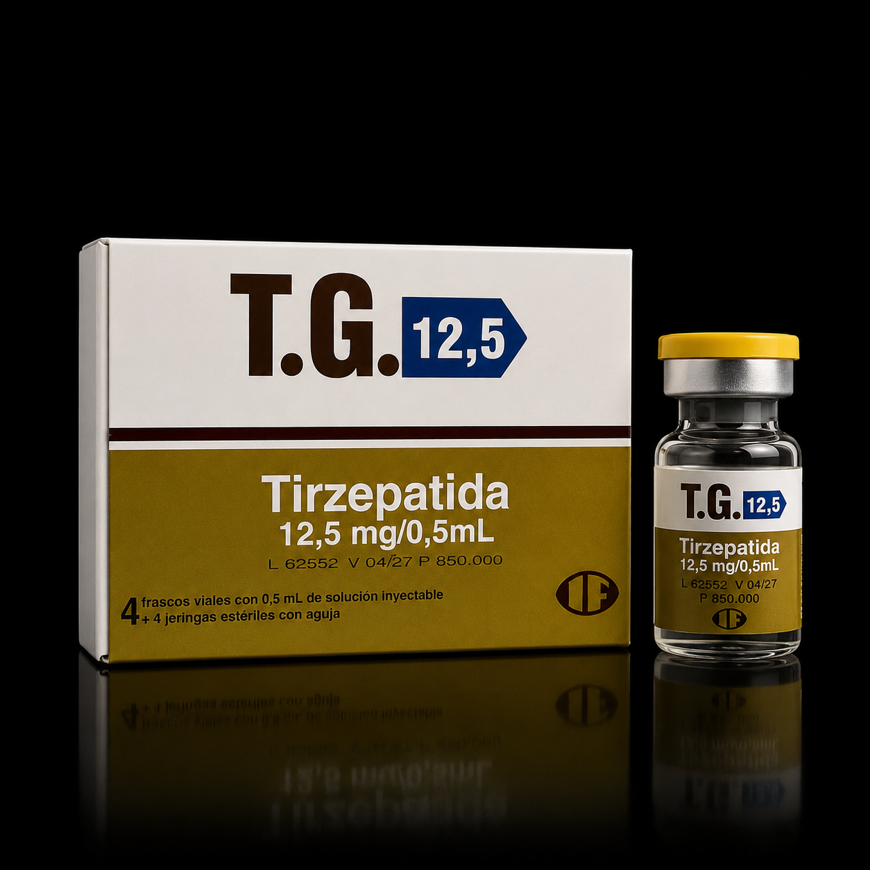 Tirzepatida T.G. 12,5mg - caixa antiga (piano)
