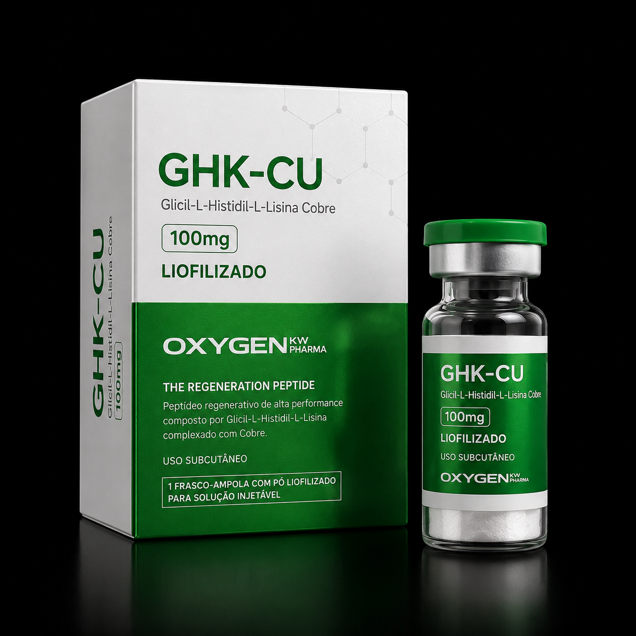 GHK-CU 100 mg OxyGen – Liofilizado