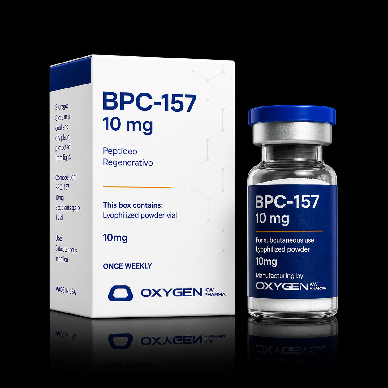 BPC-157 10 mg OxyGen – Frasco