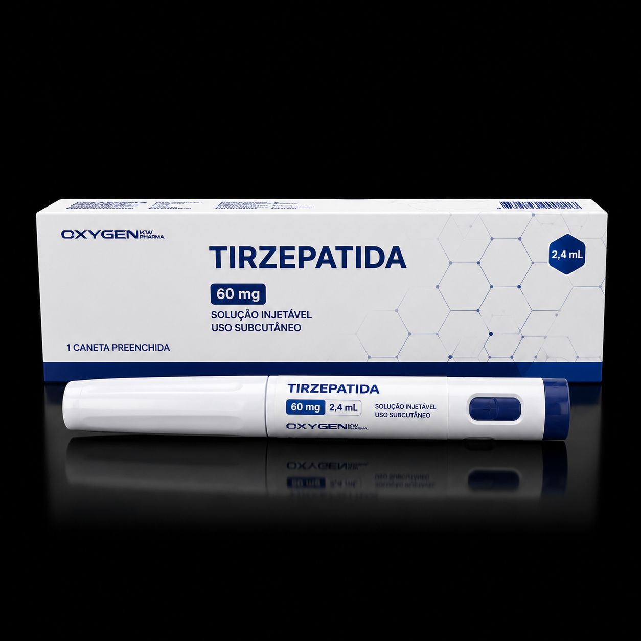 Tirzepatida 60 mg OxyGen – Caneta