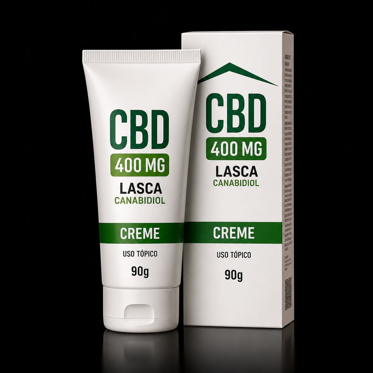 Canabidiol Lasca Creme — 400 mg — 90 g