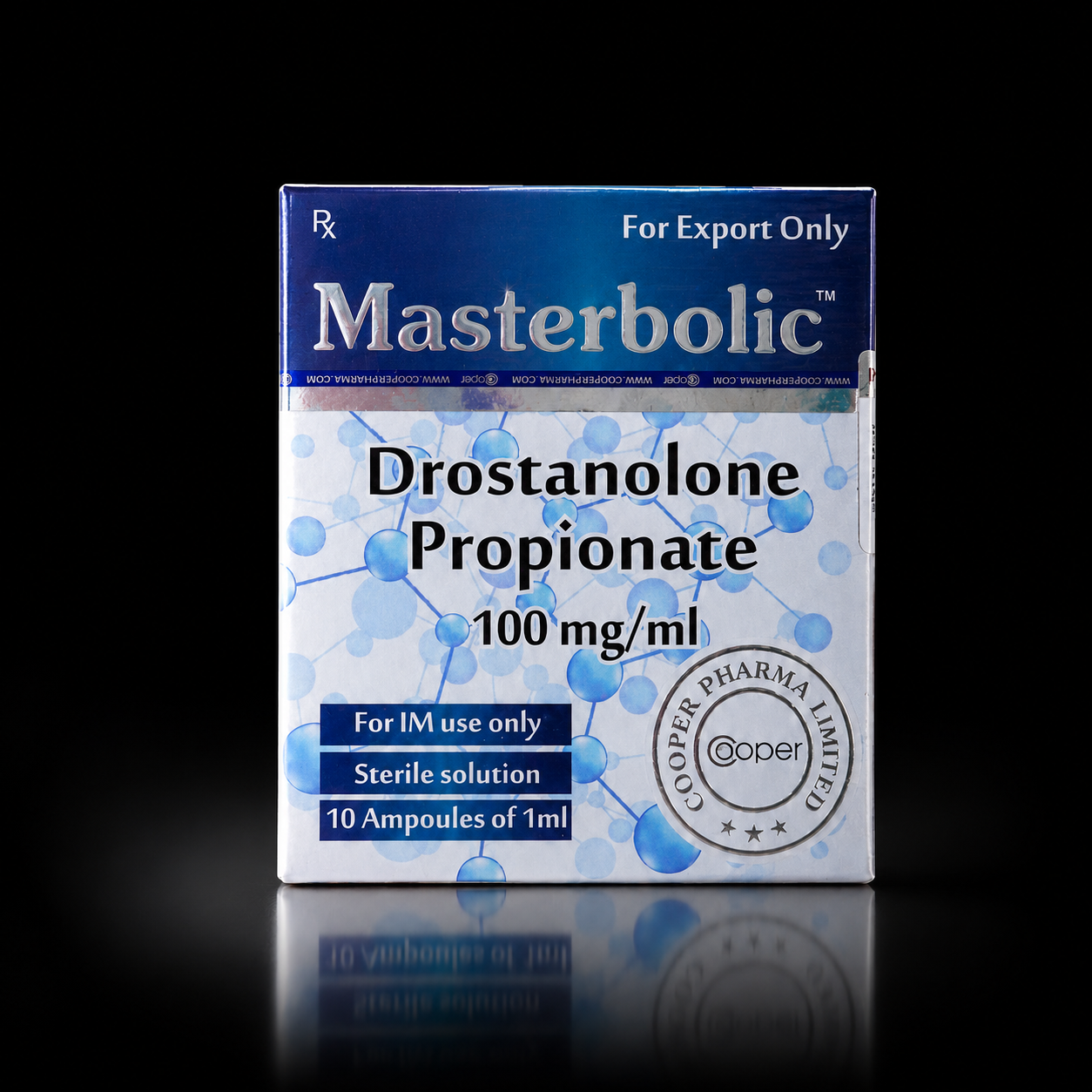 Masterbolic (Drostanolone Propionate) — 100 mg/mL