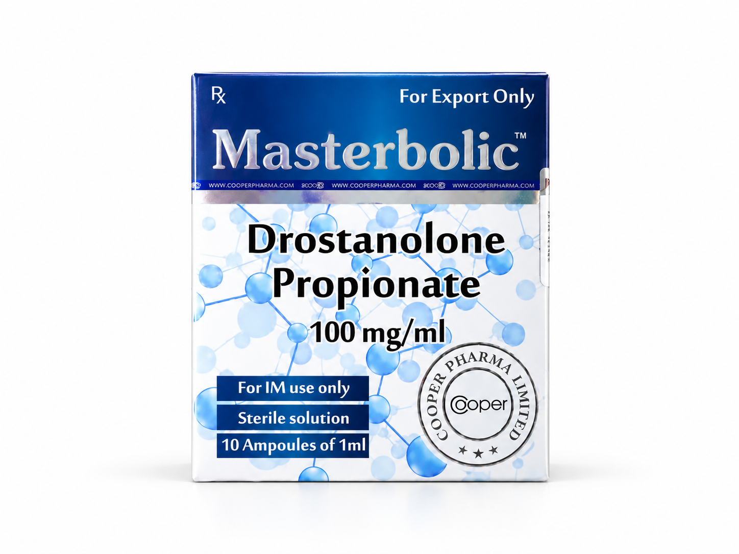 Masterbolic (Drostanolone Propionate) — 100 mg/mL