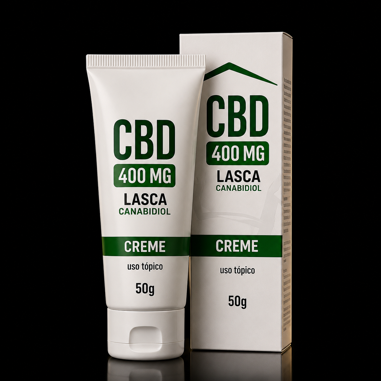 Canabidiol Lasca Creme — 400 mg — 50 g