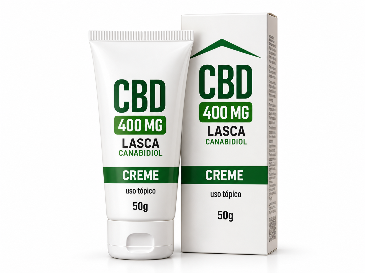 Canabidiol Lasca Creme — 400 mg — 50 g