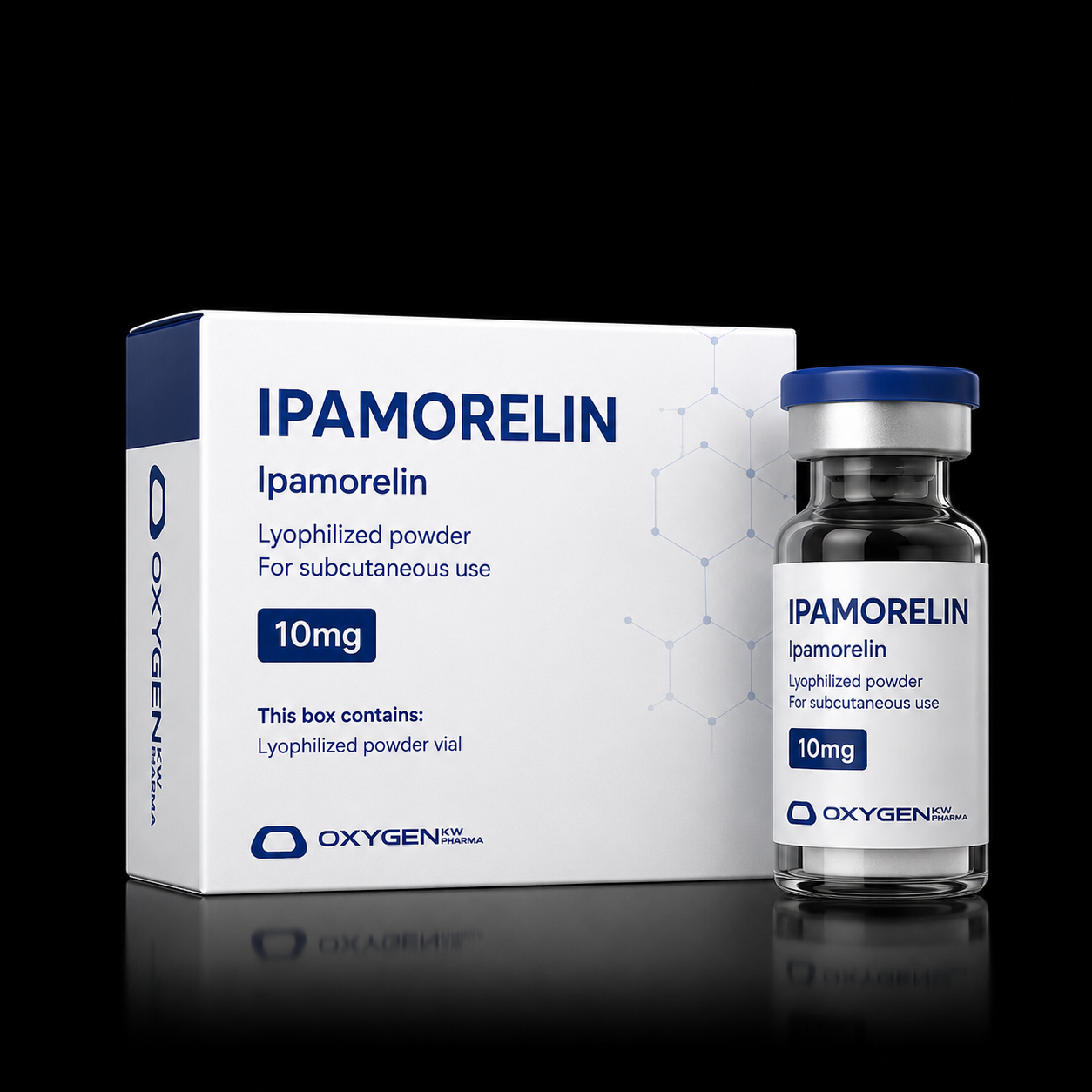 Ipamorelin 10 mg OxyGen – Frasco