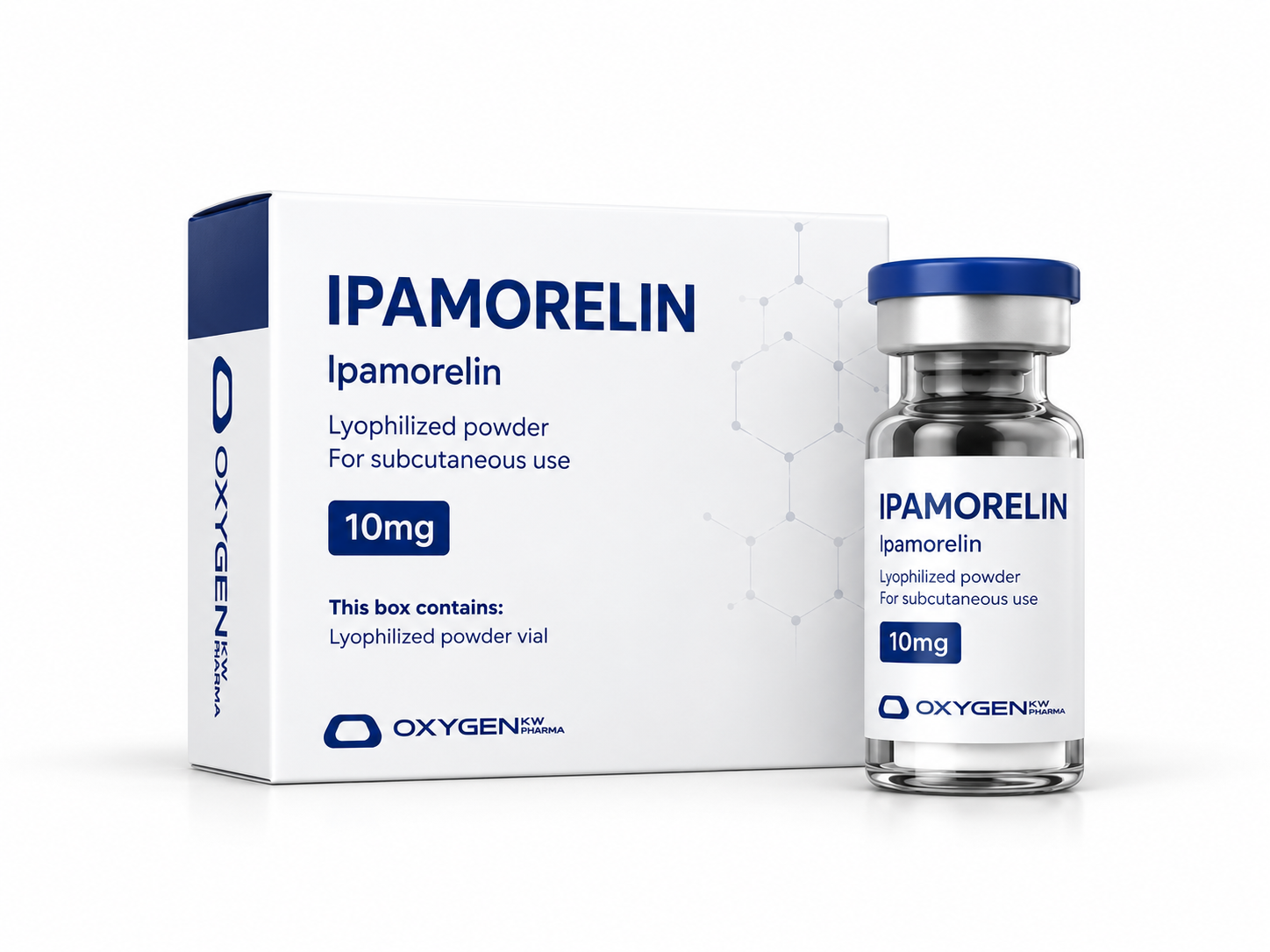 Ipamorelin 10 mg OxyGen – Frasco