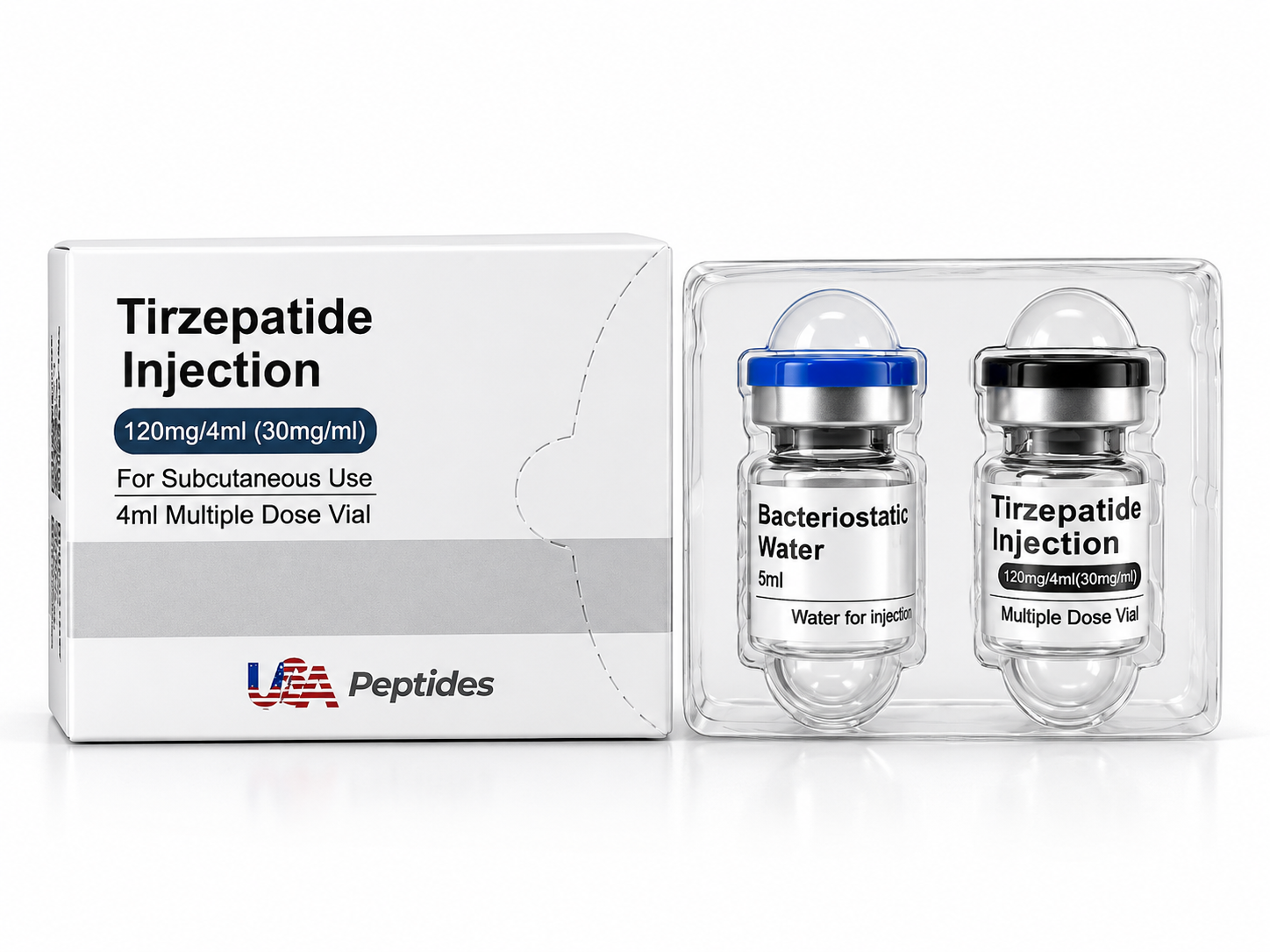USA Peptides Tirzepatida 120mg/4ml