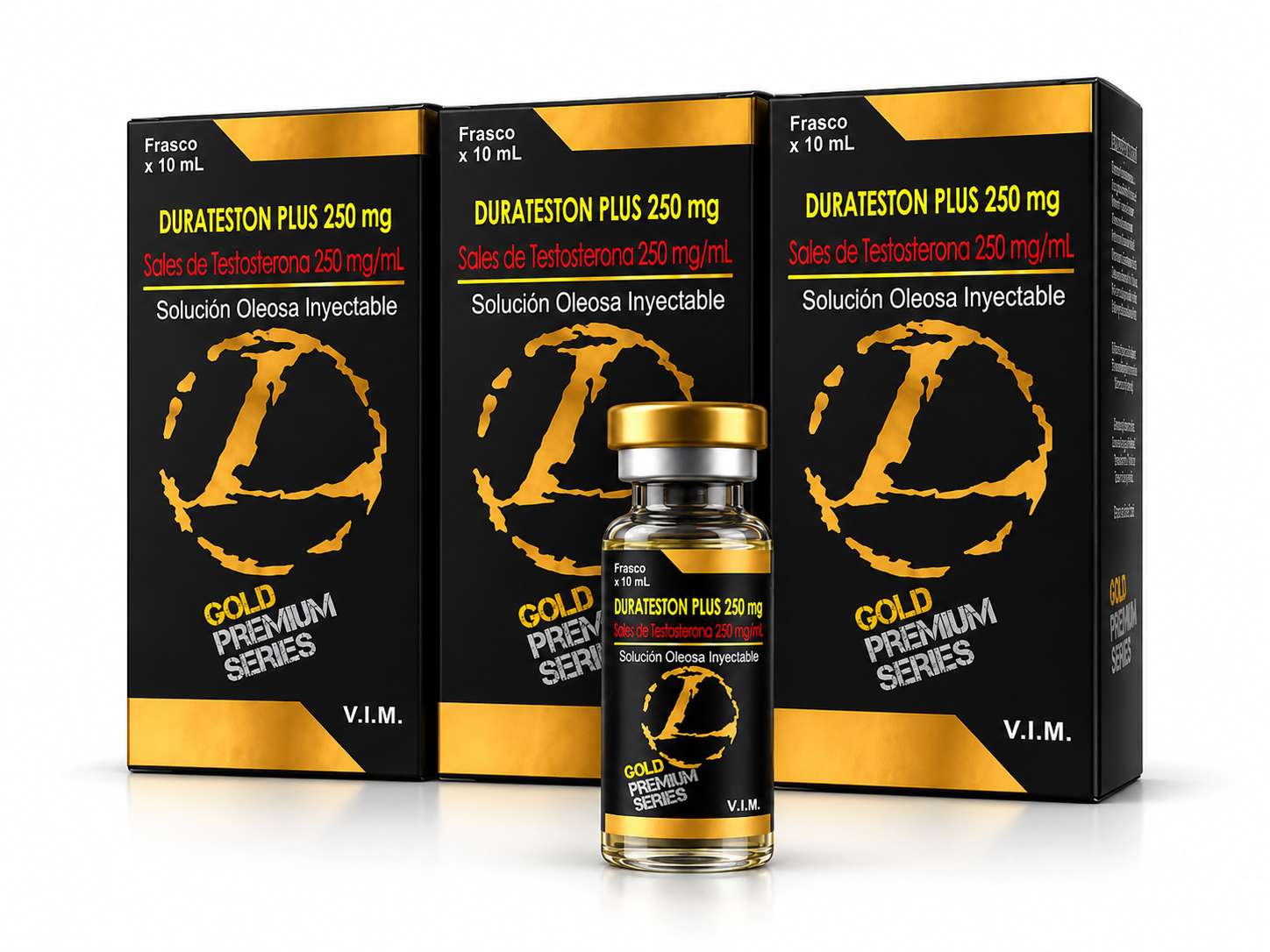 3 Caixas de Durateston Plus 250mg