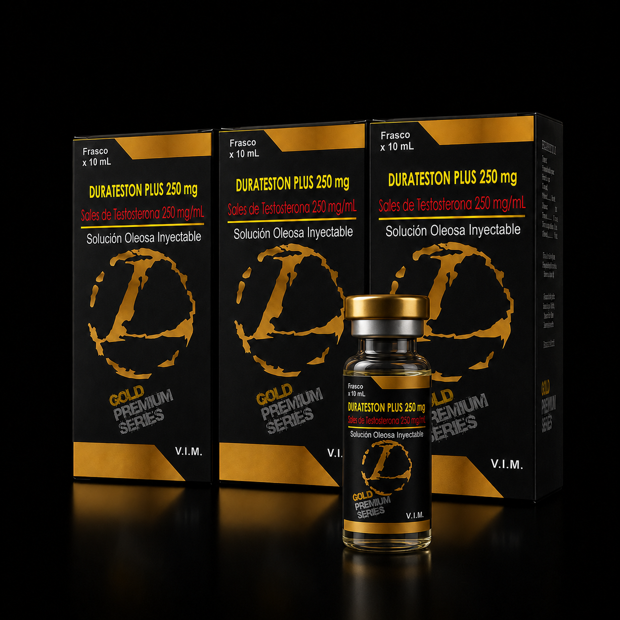 3 Caixas de Durateston Plus 250mg