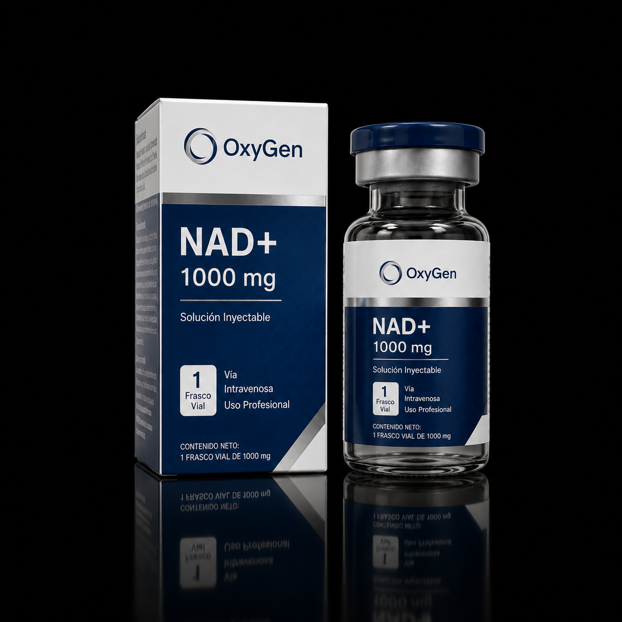 NAD+ 1000 mg OxyGen – Frasco