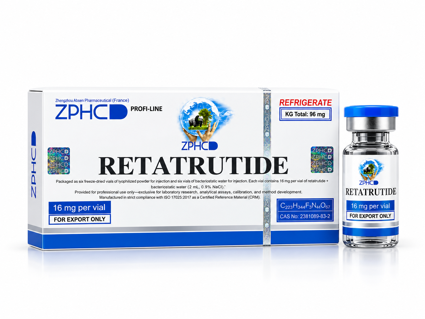ZPHC Retatrutide 80mg — 05 Vial